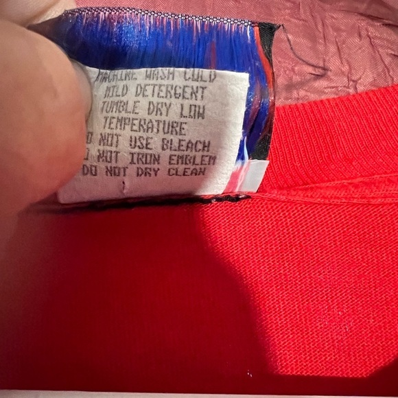 Vintage Single Stitch Chicago Bulls Tee Size XL Made In USA Retro Basketball - Picture 9 of 9